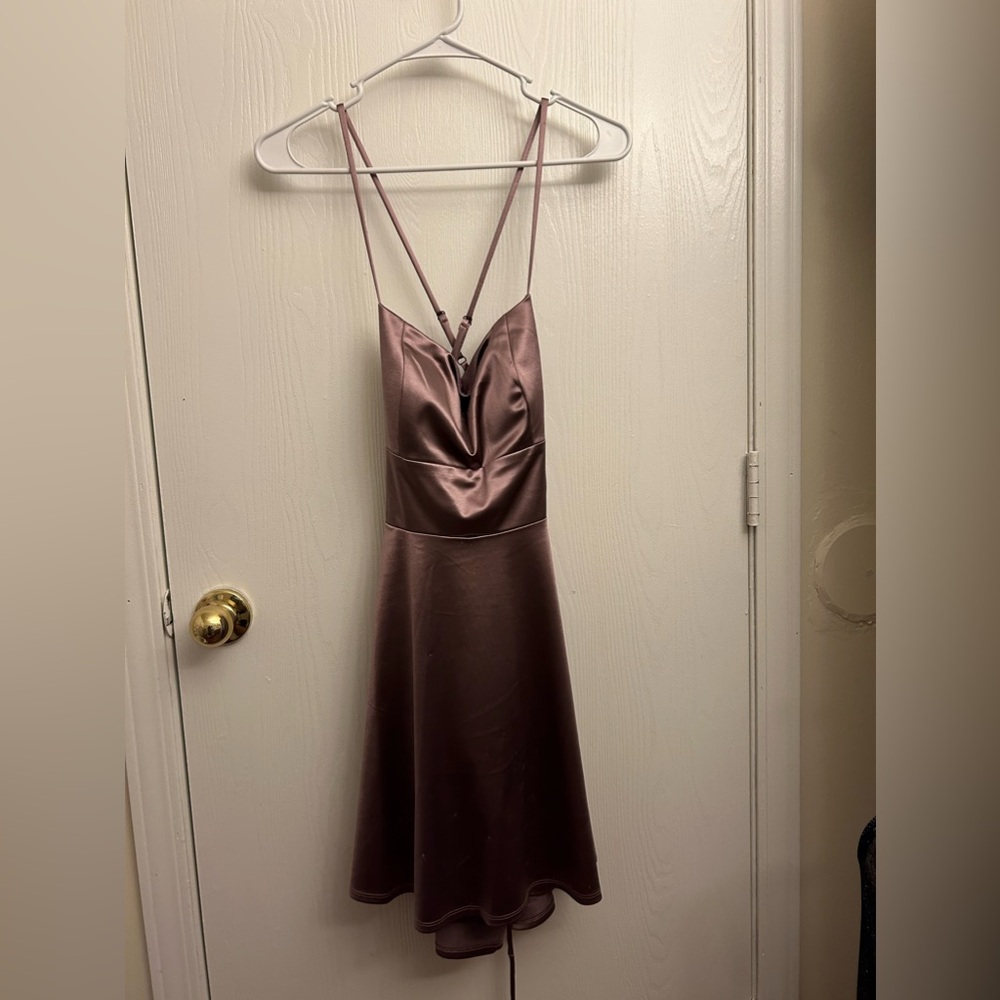 Windsor Purple/Mauve Mini dress
